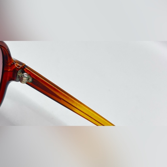 Vintage Viennaline Brown Oval Sunglasses Frames Only - Picture 7 of 8